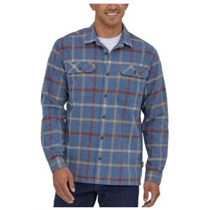 PATAGONIA MEN'S LONG SLEEVE ORGANIC COTTON FJORD FLANNEL